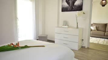 1 chambre, fer et planche Ă repasser, Wi-Fi gratuit, draps fournis