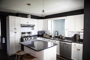 Kühlschrank, Ofen, Herdplatte, Geschirrspüler