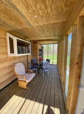 Interior - Forest Side Solar Powered Cabin with Nature Trails (Norfolk)