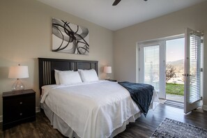 1 dormitorio, escritorio, tabla de planchar con plancha y wifi gratis