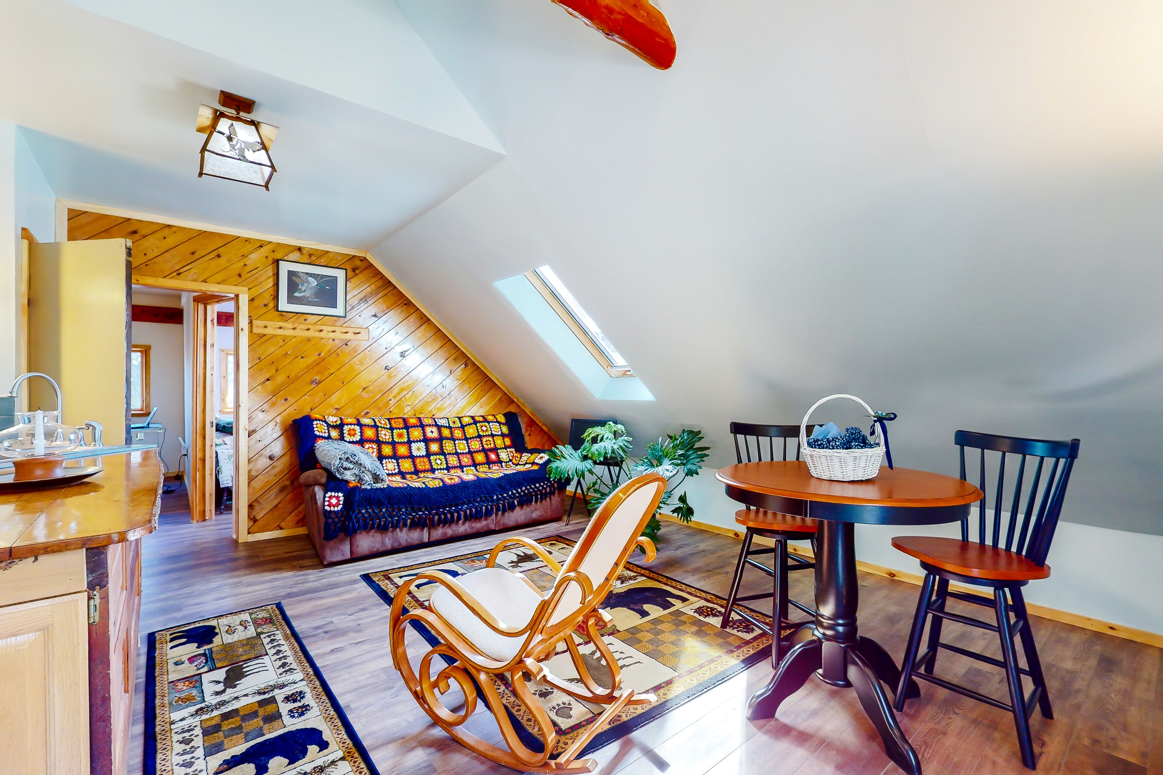 Charming homestead with a rooftop deck, firepit, & well-equipped kitchen