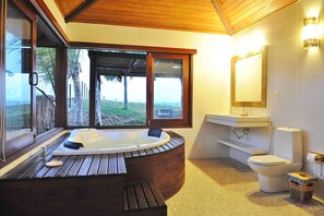 Bangalô Casa Della | Badkamer