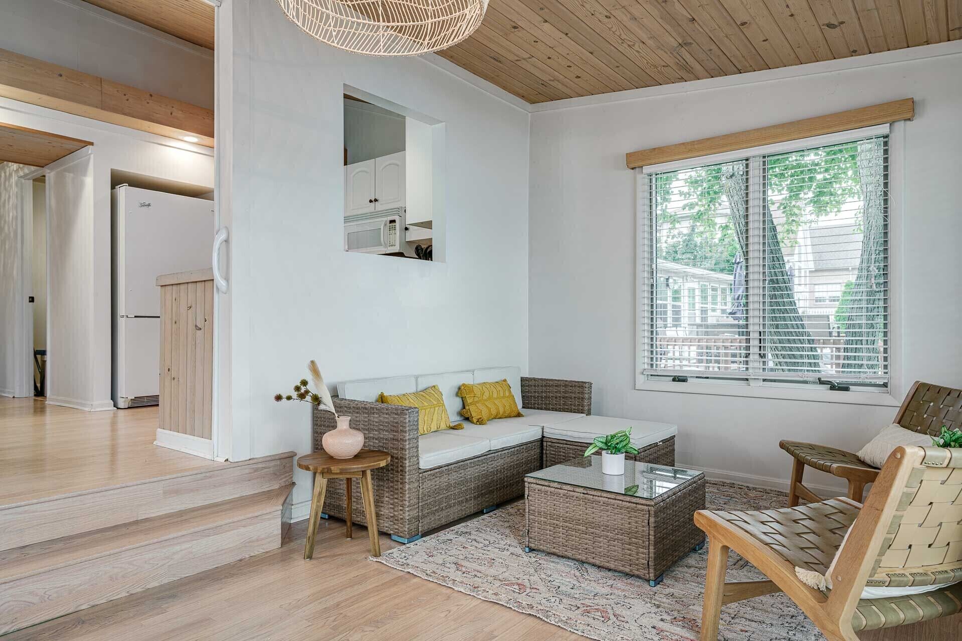 Lakefront Oasis with private beach and dock in Southwest Michigan!