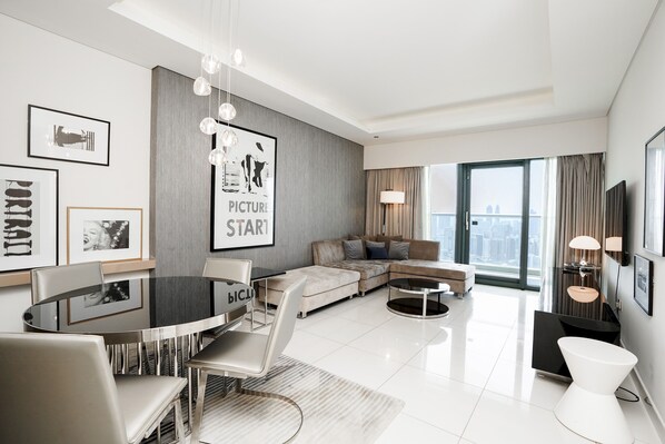 Interior - Luxury 2bedroom With Spectacular Burj Views (Dubai)