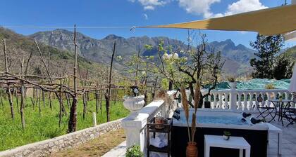 Amalfi Coast Countryside With Jacuzzi and Garden