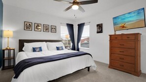 6 bedrooms, iron/ironing board, travel crib, WiFi