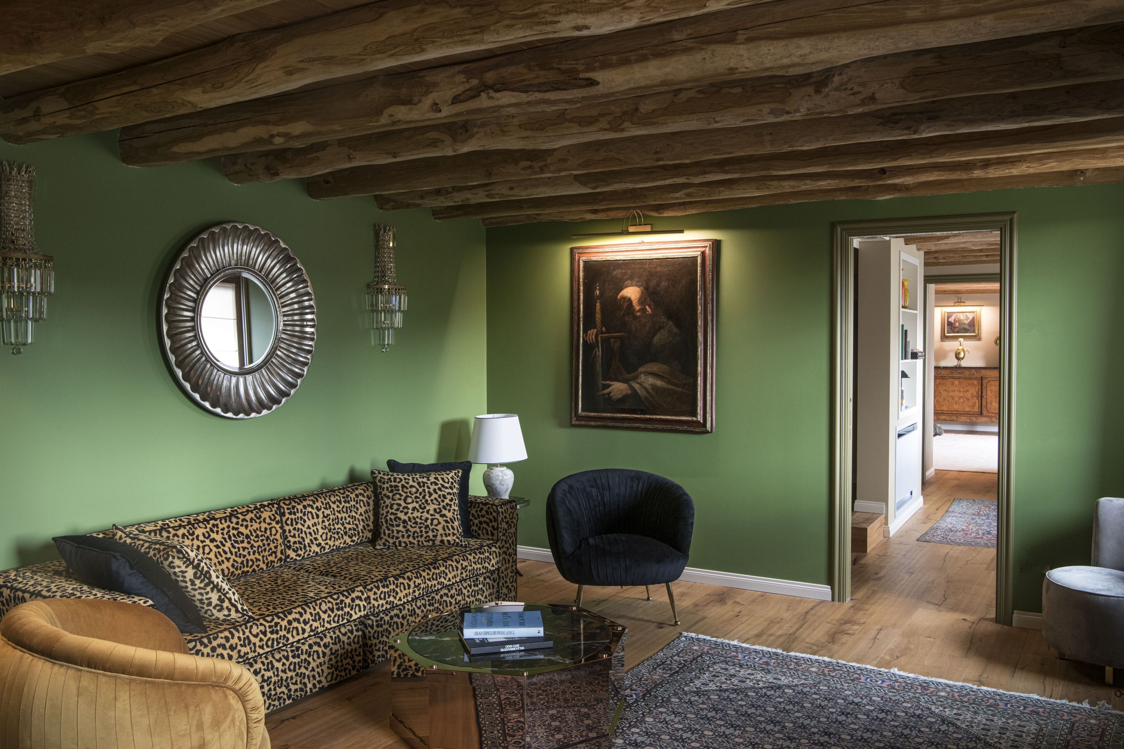 Sitteområde i lobbyen