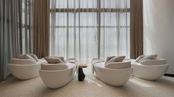 Behandlingsrom for par, dampbad og kroppsbehandlinger