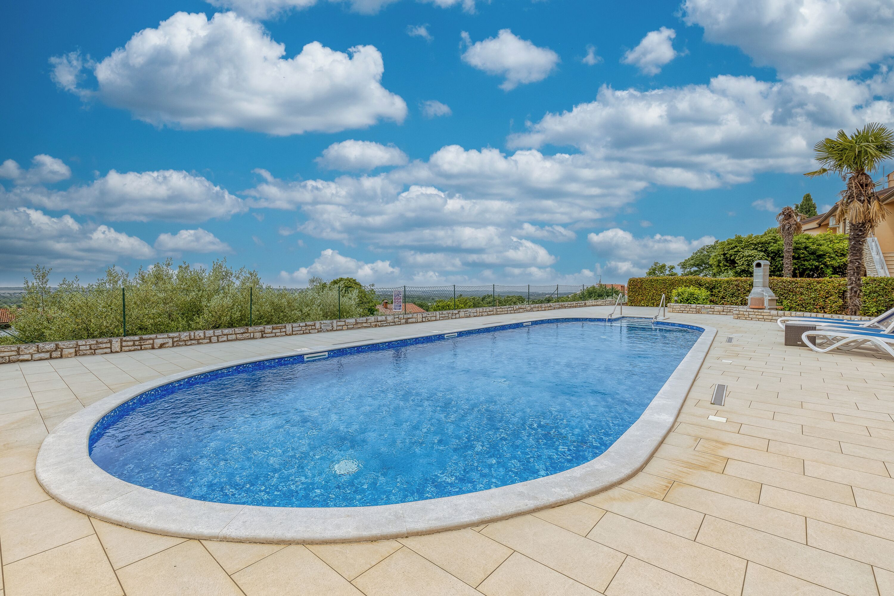 Seasonal outdoor pool