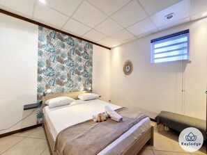 1 makuuhuone, silitysrauta/-lauta, ilmainen Wi-Fi, vuodevaatteet