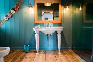 Haartrockner, Handtücher, Seife, Shampoo