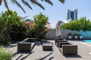 Terrace/patio - Sumptuous Villa with Swimming Pool (Herzliya)