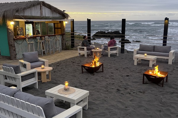 Bar sur la plage