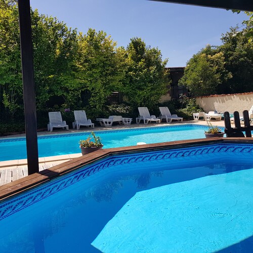 'Grenier' La Grange du Moulin -Just families - Fun for kids - Heated pool - wifi
