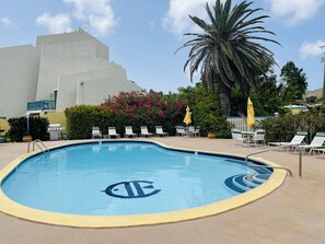 Pool - Dante's Paradise awaits YOU 2 bed, 2 bath condo, steps from the pool and beach! (Christiansted)