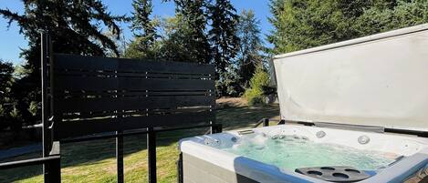 Bain à remous extérieur