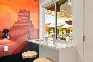 Ferienhaus | Blick auf den Innenhof