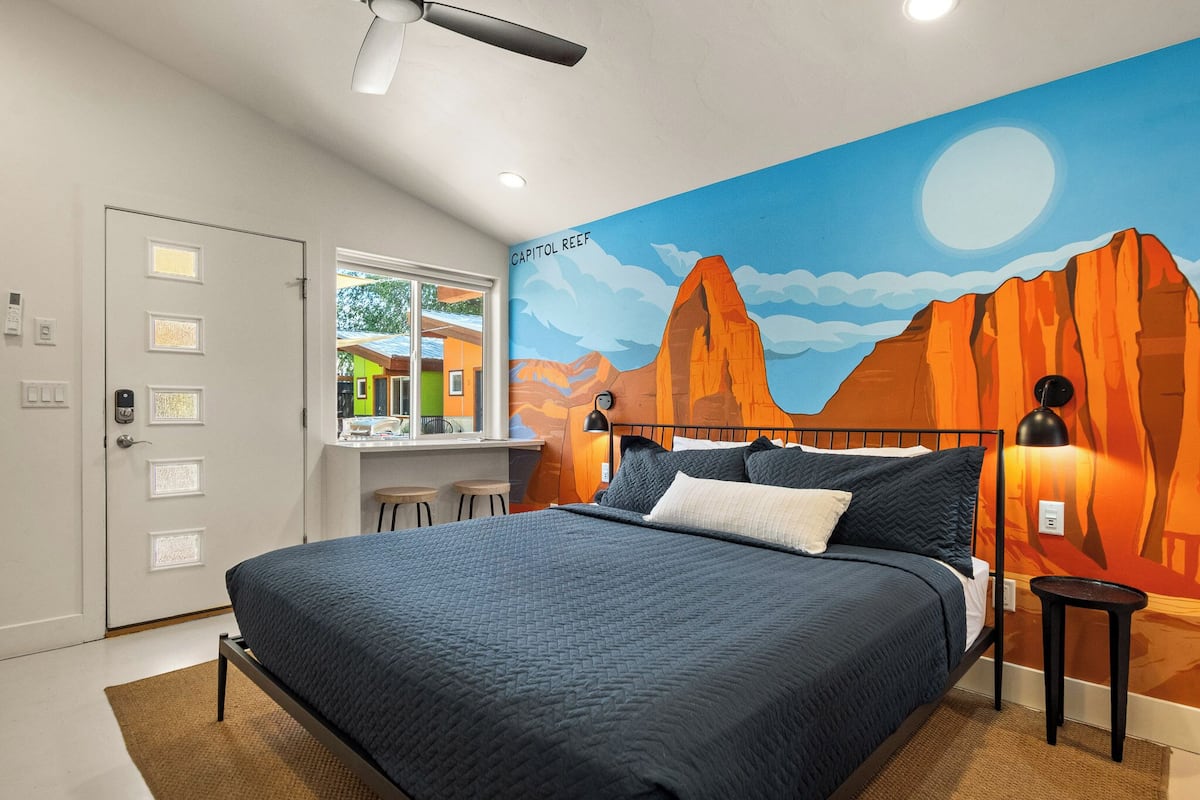 Maison | 1 chambre, surmatelas, décoration personnalisée