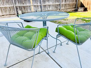 Outdoor dining