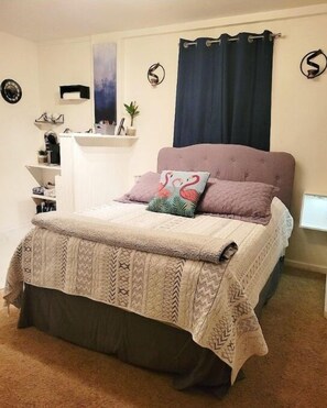 1 dormitorio, caja fuerte, wifi gratis y ropa de cama