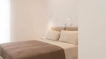 2 bedrooms, bed sheets
