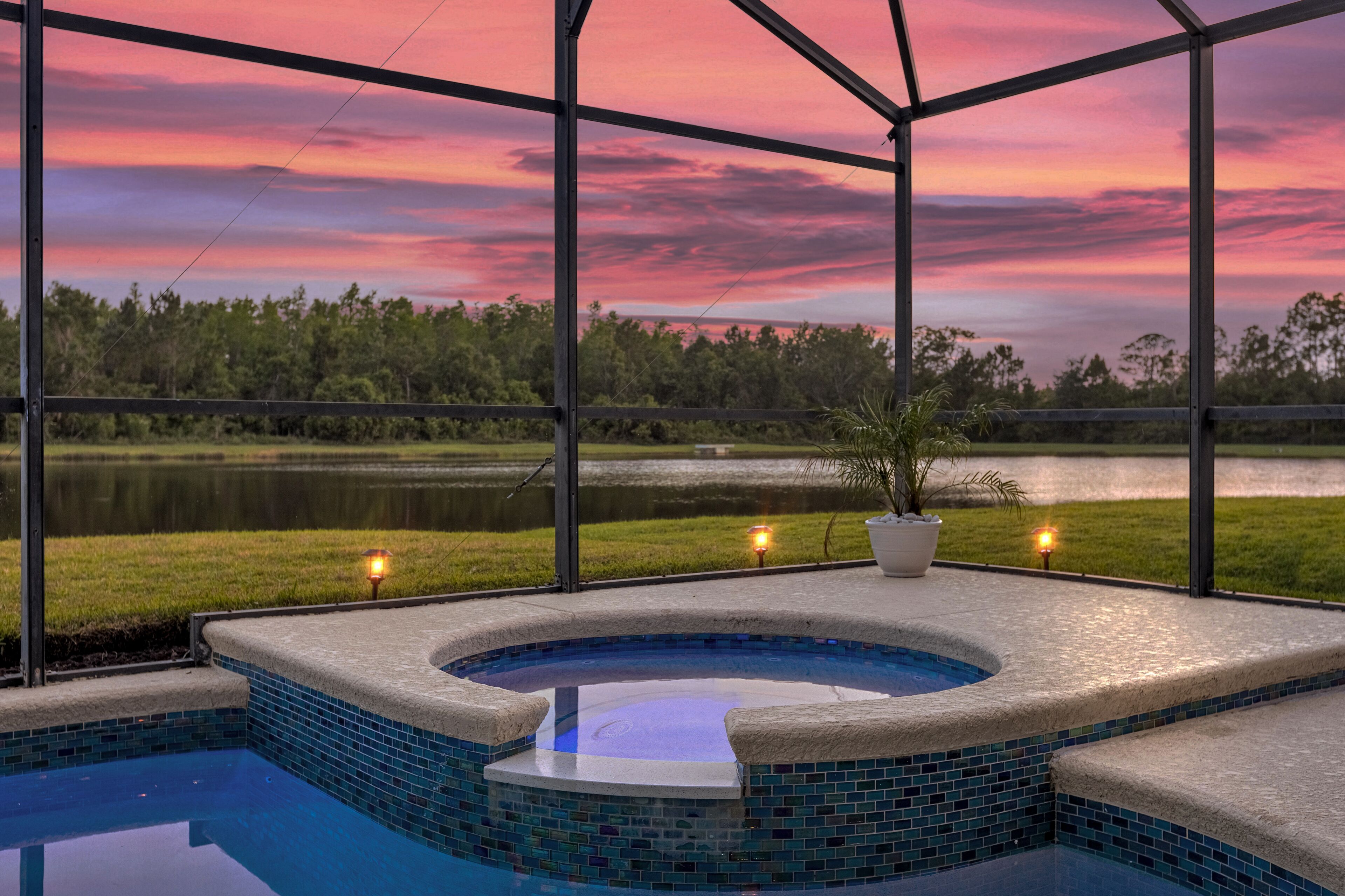 室外泳池、暖水池