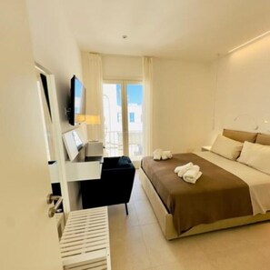 1 bedroom, bed sheets - Maruzza Home 202 (Favignana)