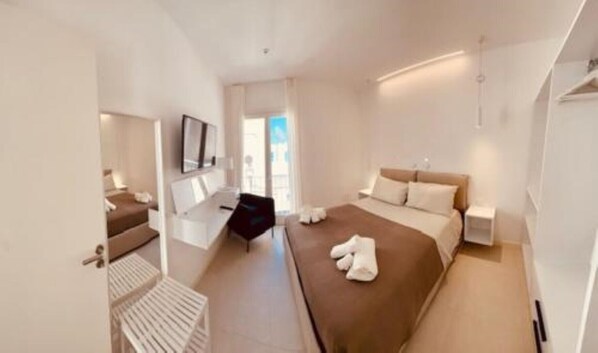 1 habitación y ropa de cama 