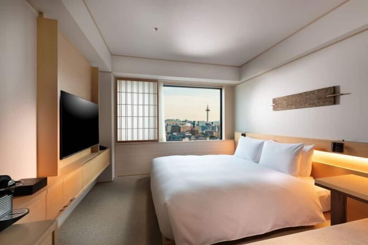 In-room safe, desk, iron/ironing board, free cribs/infant beds
