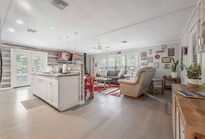 TV, Netflix, foosball, streaming services