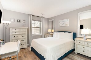 2 bedrooms, desk, iron/ironing board, free WiFi