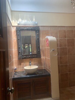 Douche, savon, shampoing