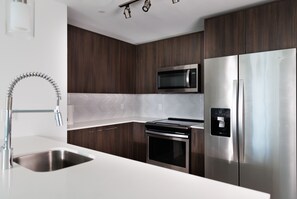 Private kitchen - Downtown Miami Condo high rise (Miami)
