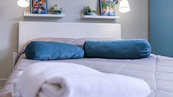 Strykjärn/strykbräda, gratis wi-fi och sängkläder