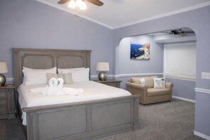 2 間睡房、可攜式嬰兒床、免費 Wi-Fi、床單