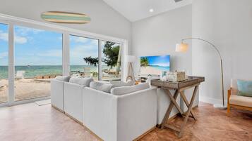 Smart-tv en een kantoor