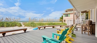 Direct Beachfront Home, Steps to the Sand! Private Pool, Amenities for All!