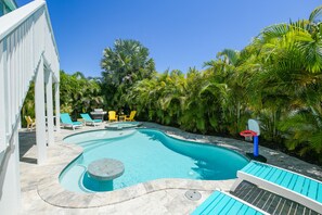 Beheizter Pool