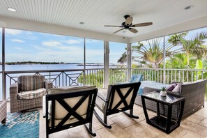 Property grounds - Bay Front Home with Private Dock, Pool, and Spa! (Bradenton Beach)