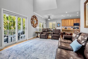 TV connectée, table de tennis de table, livres