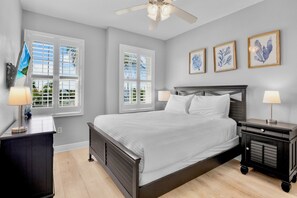 4 bedrooms, desk, iron/ironing board, free WiFi