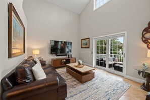 Smart TV, table tennis, books, offices