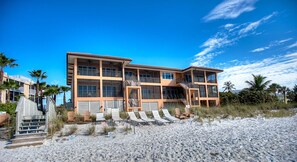 Exterior - Stunning Beachfront Condo with Pools, Direct Beach Access and Views! (Bradenton Beach)