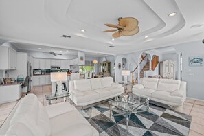 Smart TV, books, offices