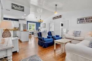 Smart TV, video games, foosball, table tennis