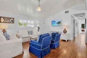 Smart TV, video games, foosball, table tennis