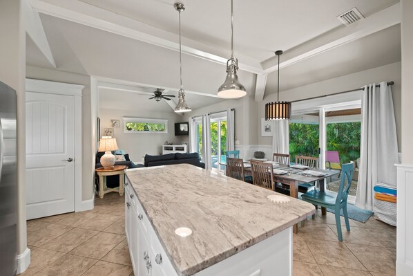 Interior - AMI Home with Heated Pool! 6 Minute Walk to Beach! - Egrets Nest (Holmes Beach)