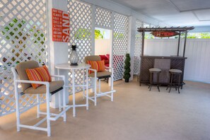 Property grounds - Updated Home with Pool, Spa, and Outdoor Bar! By the Beach! (Holmes Beach)