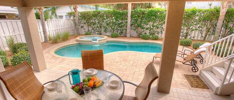 Una piscina climatizada