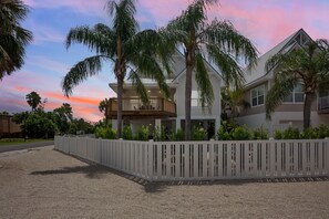 Exterior - Large Private Beach Home! Heated Pool, Elevator, Balcony, and Near the Beach! (Holmes Beach)